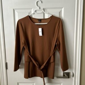 NWT Ann Taylor Belted Top